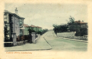 Cadzow Drive - House on left No.8 Douglas Drive - circa 1900 - Card dated 1904.